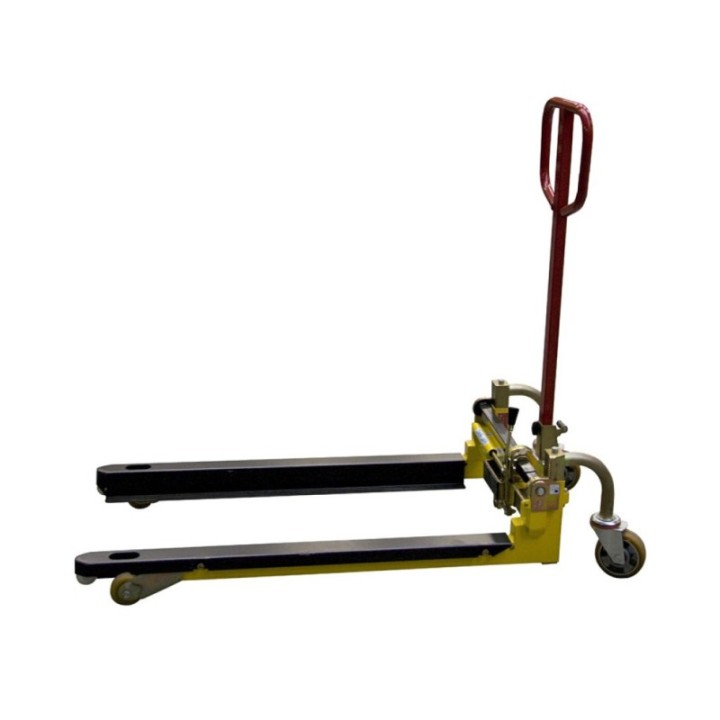 Transpalette à géométrie variable CU 750 Kg (PAL BAC) fourches 825 mm 