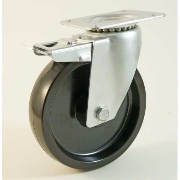 Roulette à platine haute température, roue résine phénolique CU 100 à 300 Kg