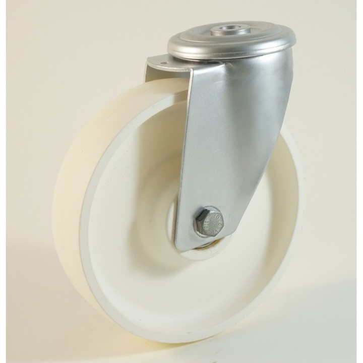 Roulettte à trou central, roue en polyamide, serie P/M22 CU 120 à 300 Kg