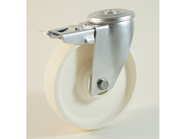 Roulettte à trou central, roue en polyamide, serie P/M22 CU 120 à 300 Kg