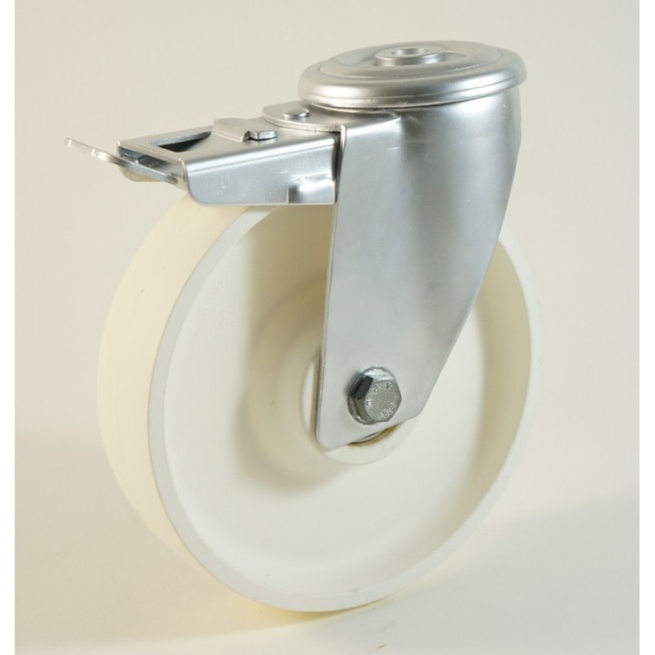 Roulettte à trou central, roue en polyamide, serie P/M22 CU 120 à 300 Kg