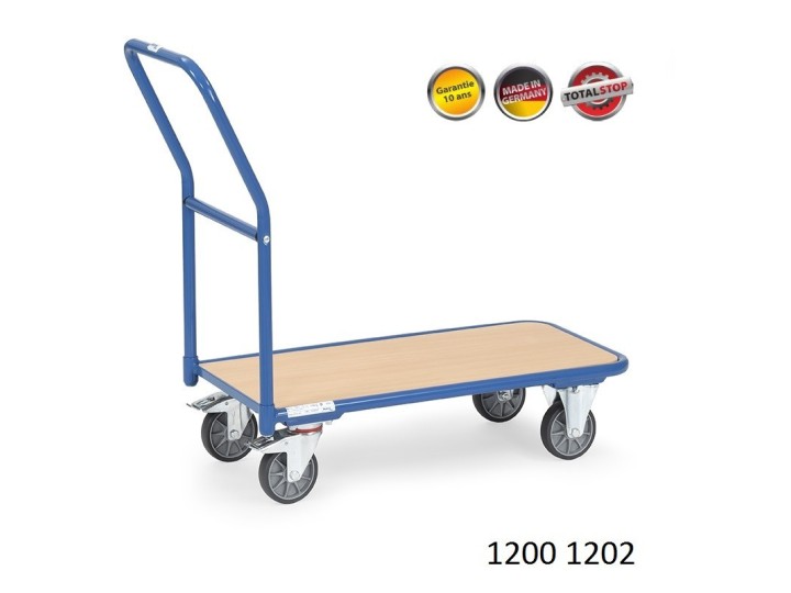 Chariots de manutention à dossier fixe