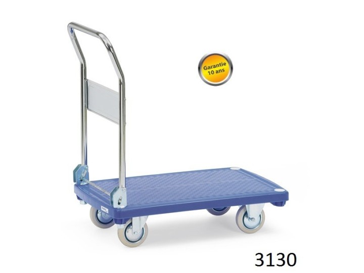 Chariots manuels à dossier pliable