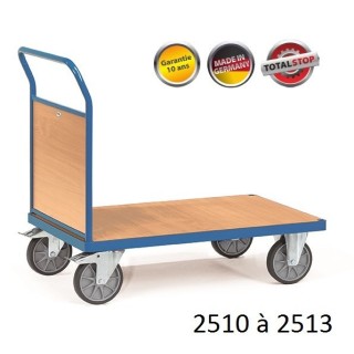 Chariots de manutention à dossier