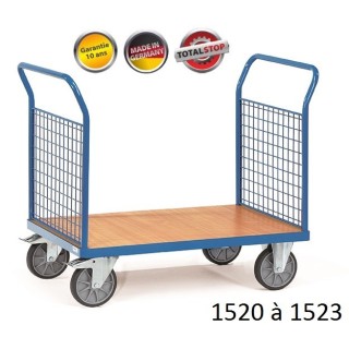 Chariots de manutention à 2 dossiers