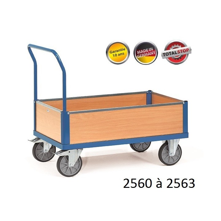 Chariots de manutention caisse