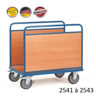 Chariots de manutention à 2 ridelles