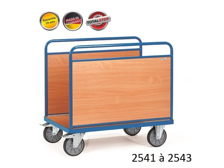 Chariots de manutention à 2 ridelles