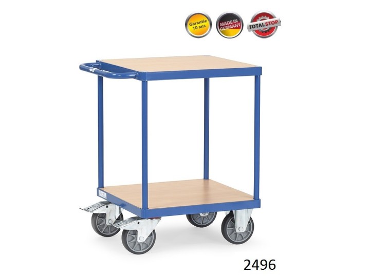 Chariots servantes à étagères