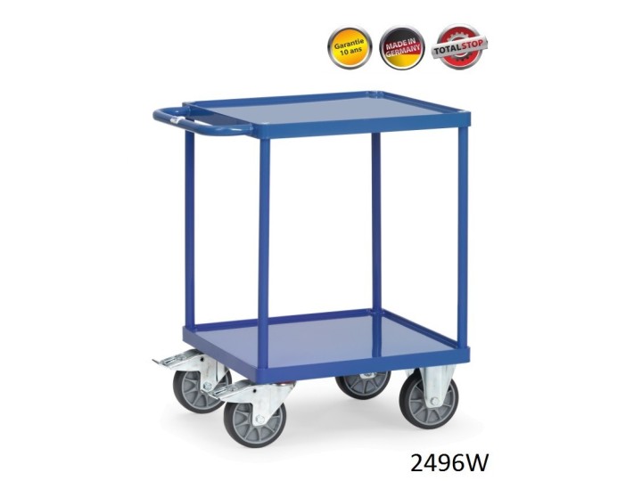 Chariots servantes à étagères