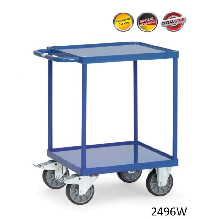 Chariots servantes à étagères