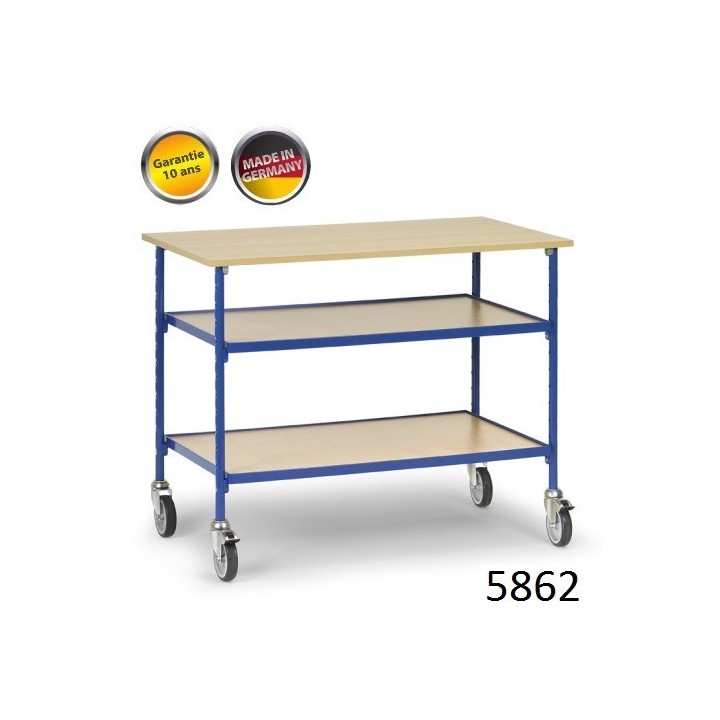 Chariots tables roulantes 