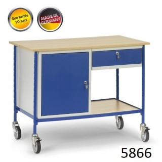 Chariots tables roulantes