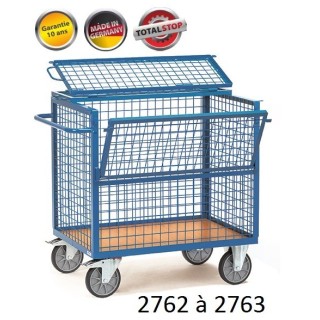 Chariots de manutention caisse fermé