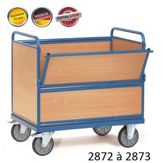 Chariots de manutention caisse