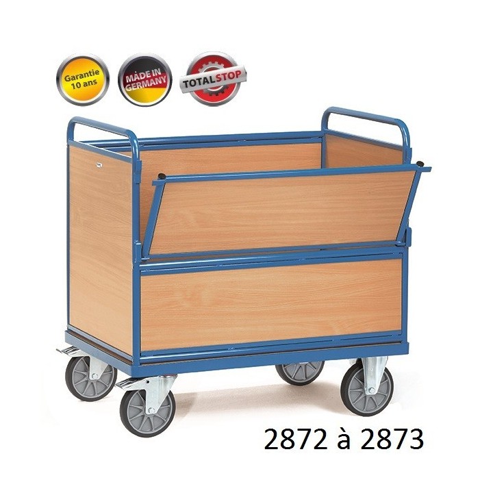 Chariots de manutention caisse