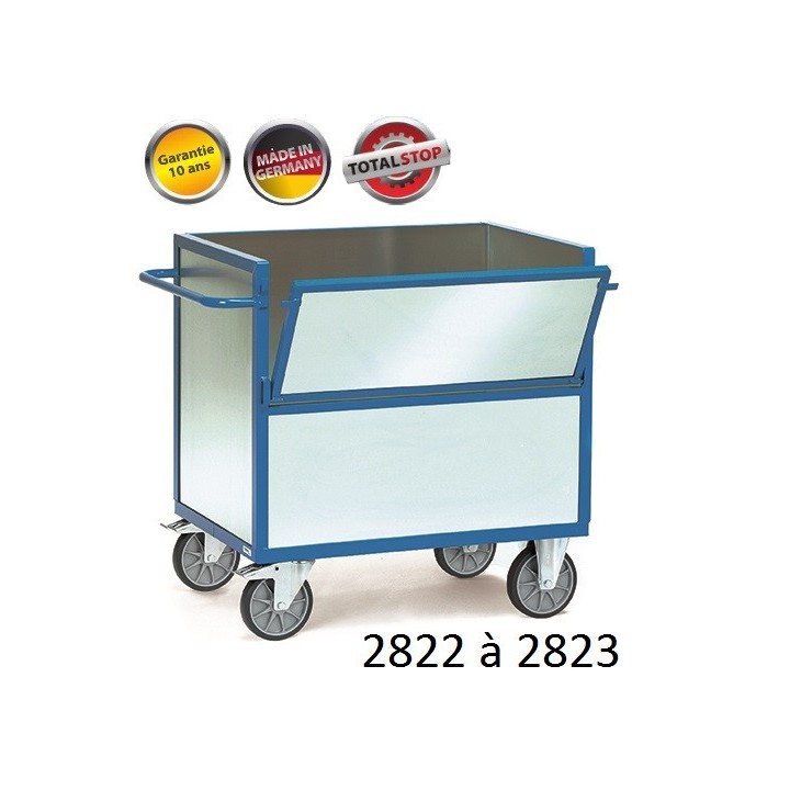 Chariots de manutention caisse