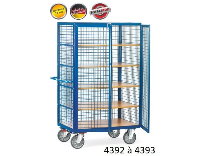 Chariots de manutention fermé