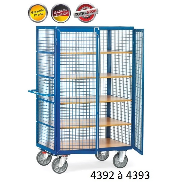 Chariots de manutention fermé