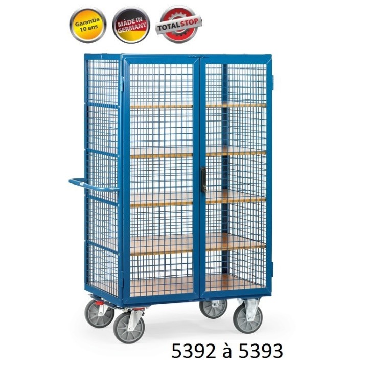 Chariots de manutention fermé