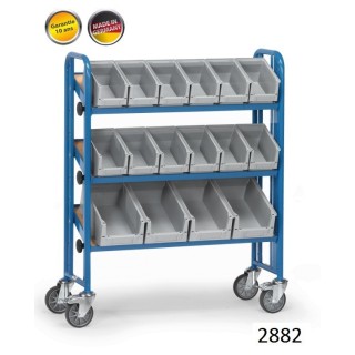 Chariots de mise a disposition de pièces