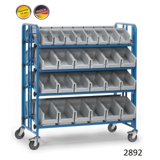 Chariots de mise a disposition de pièces