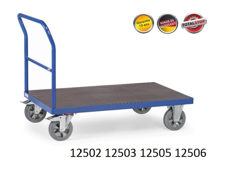 Chariots de manutention à dossier renforcé