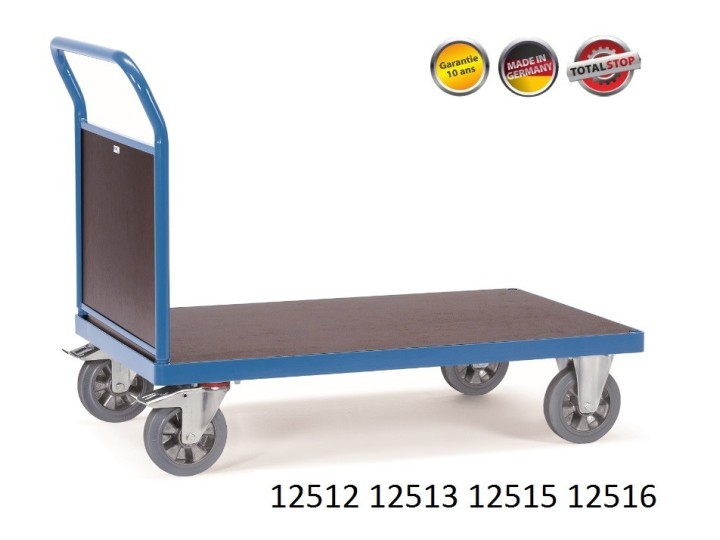 Chariots de manutention à dossier renforcé