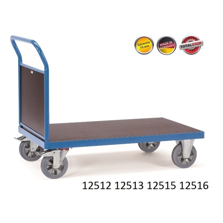 Chariots de manutention à dossier renforcé