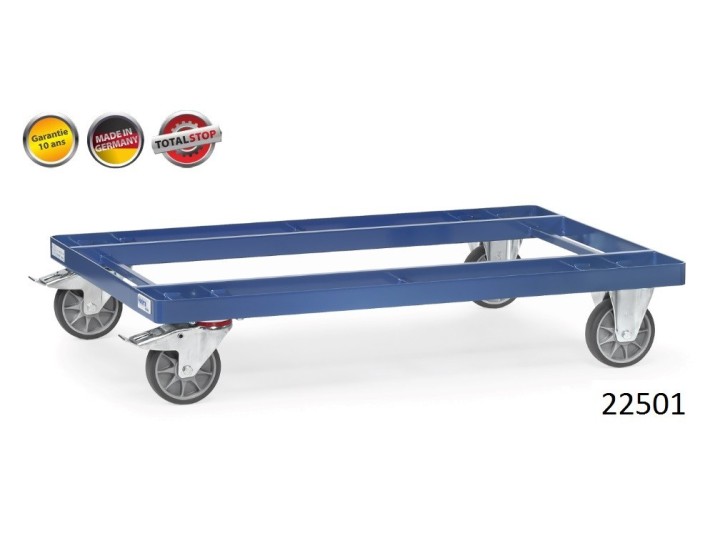 Rouleurs de palettes pour charges légères