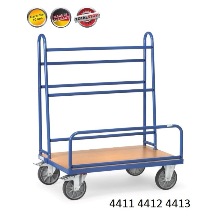 Chariots porte panneaux 