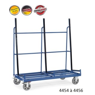 Chariots porte verres ou porte panneaux 