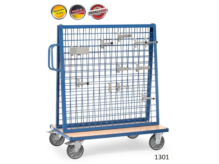 Chariots porte outils et pièces 