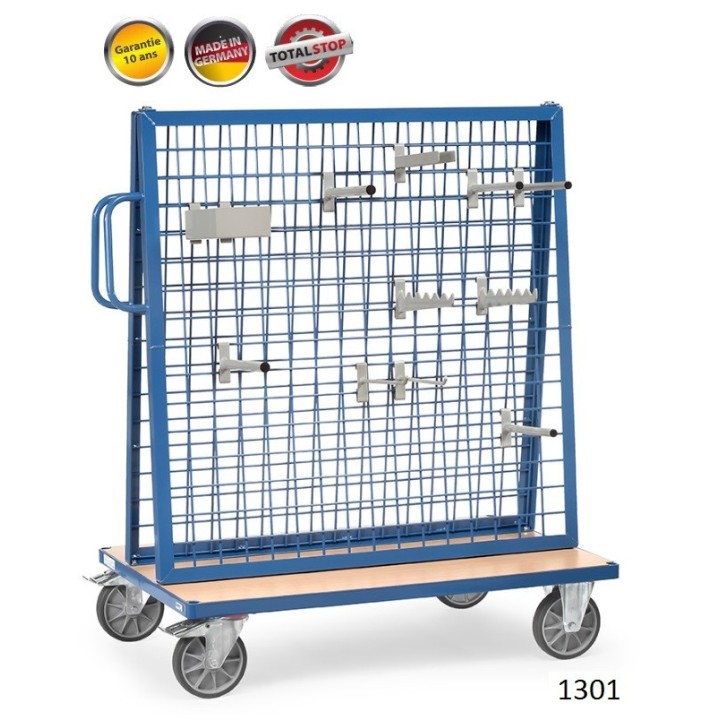 Chariots porte outils et pièces 