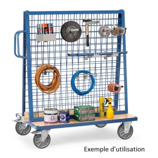 Chariots porte outils et pièces 
