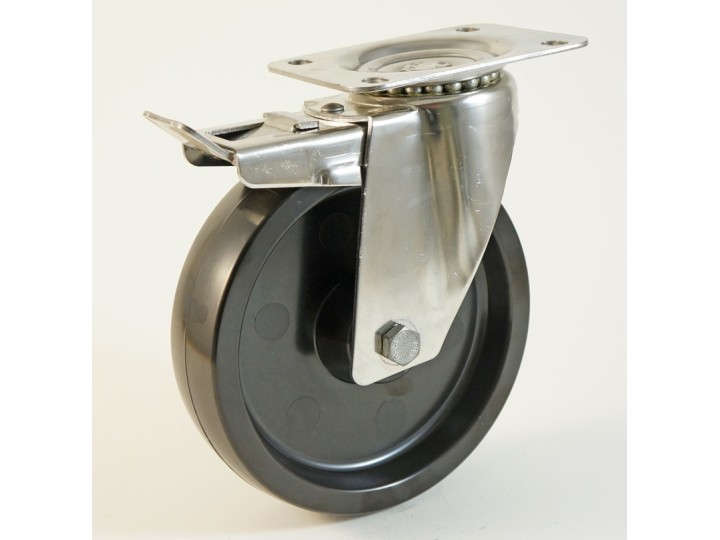 Roulette à platine, inox, haute température - 40° à + 270° C