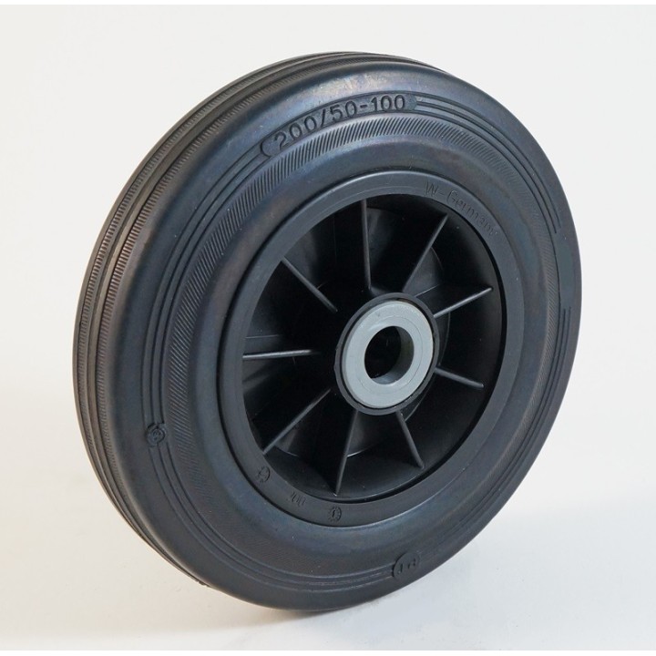 Roue à bandage caoutchouc charge 50 à 285 Kg (série D)