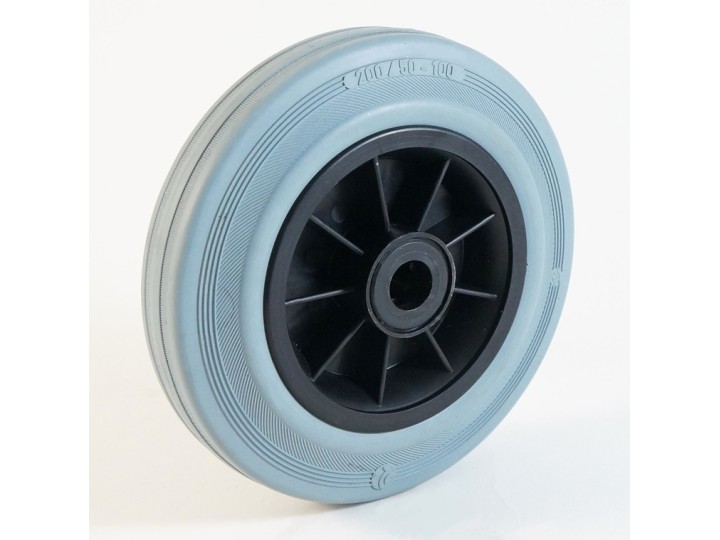 Roue à bandage caoutchouc non marquant, charge 50 à 320 Kg (série DG)