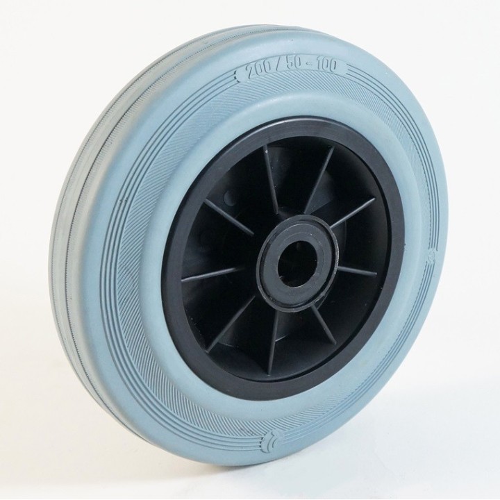 Roue à bandage caoutchouc non marquant, charge 50 à 320 Kg (série DG)