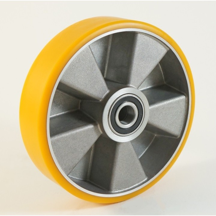 Roue à bandage polyuréthane charge 150 à 1100 Kg (série T)