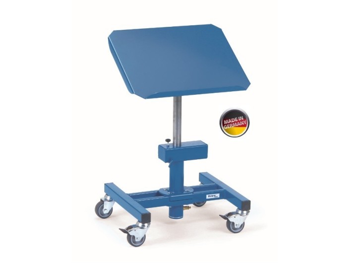 Pupitre d'atelier inclinable et rotatif pour bacs