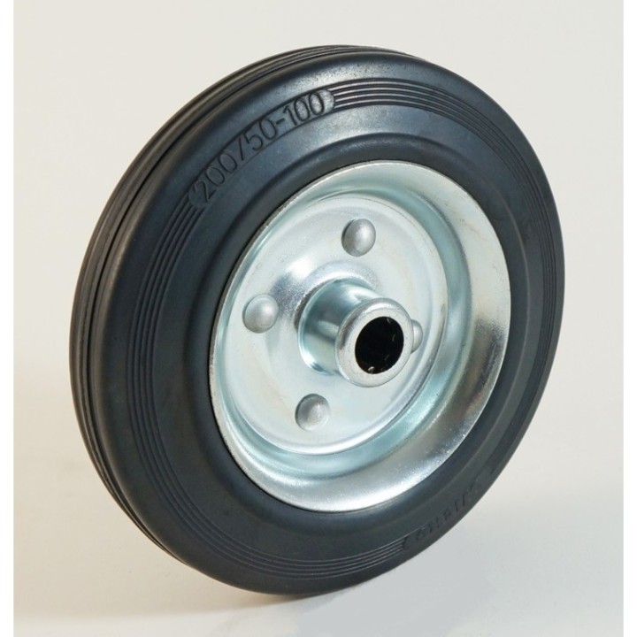 Roue à bandage caoutchouc charge 50 à 475 Kg (série B)