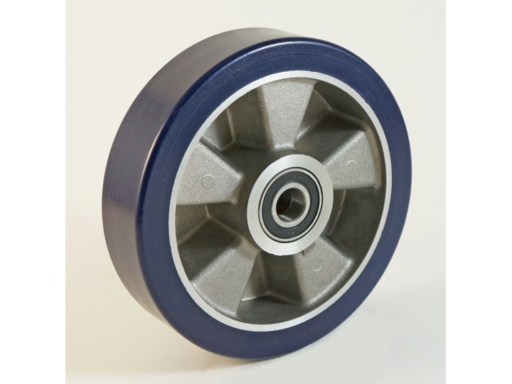 Roue à bandage polyuréthane souple charge 150 à 700 Kg (série TB)