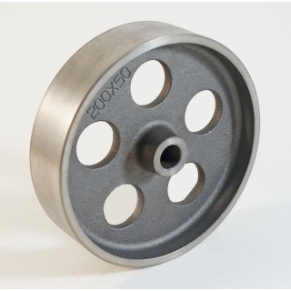 Roue en fonte charges 200 à 600 Kg (série QE)