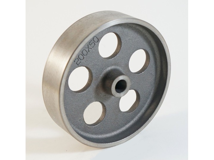 Roue en fonte charges 200 à 600 Kg (série QE)