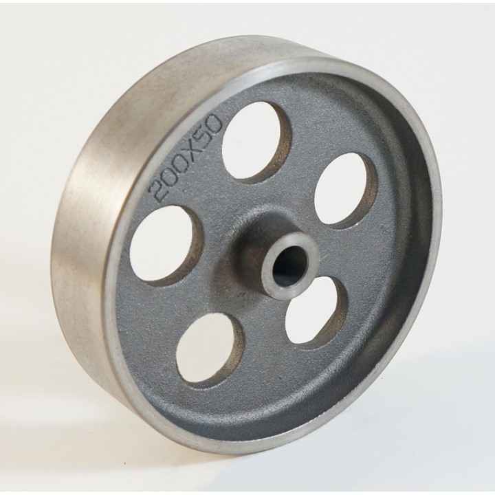 Roue en fonte charges 200 à 600 Kg (série QE)