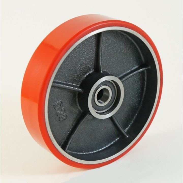 Roue directrice à bandage polyuréthane (série Z)