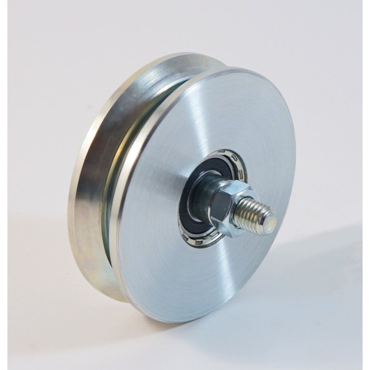 Roues de portail à gorges en V (série GP)