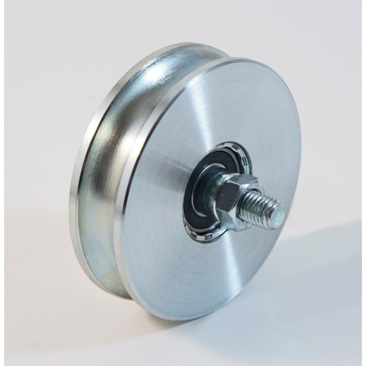 Roues de portail à gorge ronde (série GP)