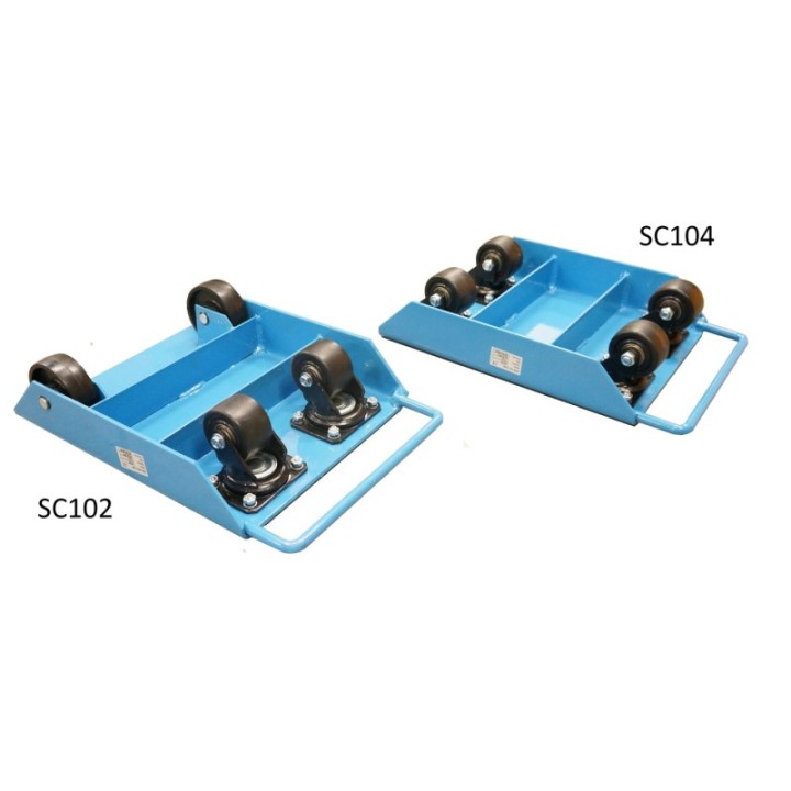 Patin rouleur sur roulettes charge 1000 Kg